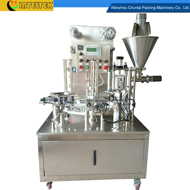 KIS-900 Ротационный тип Lavazza Point Coffe Coffsule Наполнитель уплотнительной машины