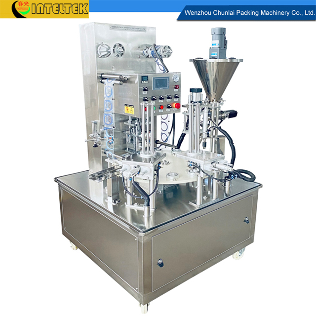 KIS-900 Ротационный тип K-CUP кофе наполнитель для кофе наполнитель