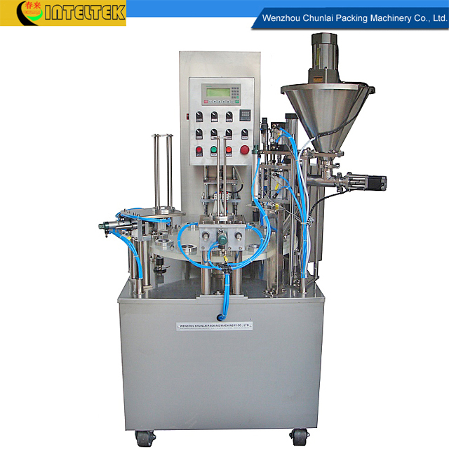 KIS-900 роторный тип K-CUP наполнитель наполнительной машины