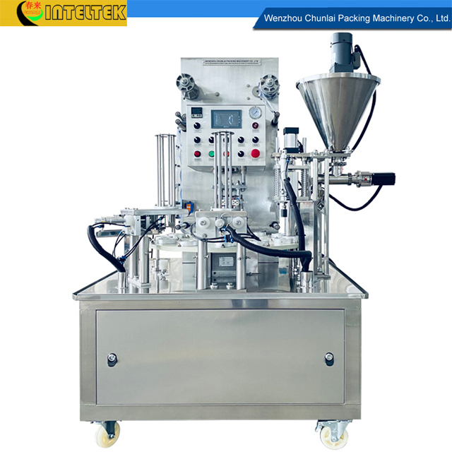 KIS-900 Ротационный тип K-CUP кофе наполнитель для кофе наполнитель